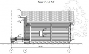 Дом из бруса (190*150) - проект №930